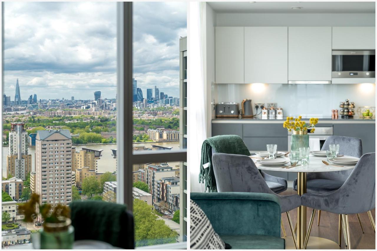 Luxurious Spacious 2Bed Suites Skyline River Views By Canary Wharf Λονδίνο Εξωτερικό φωτογραφία