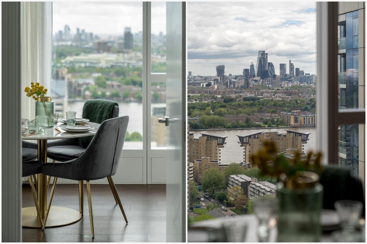 Luxurious Spacious 2Bed Suites Skyline River Views By Canary Wharf Λονδίνο Εξωτερικό φωτογραφία